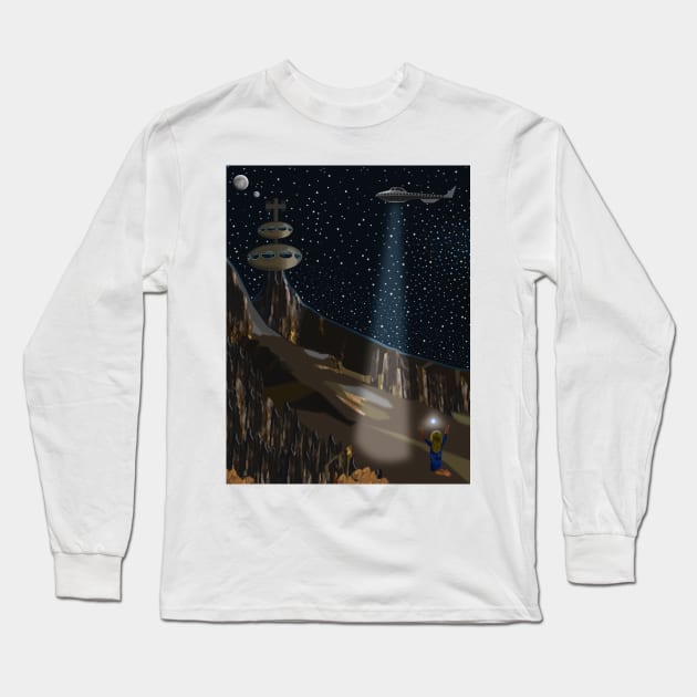 The Signal Long Sleeve T-Shirt by dennye